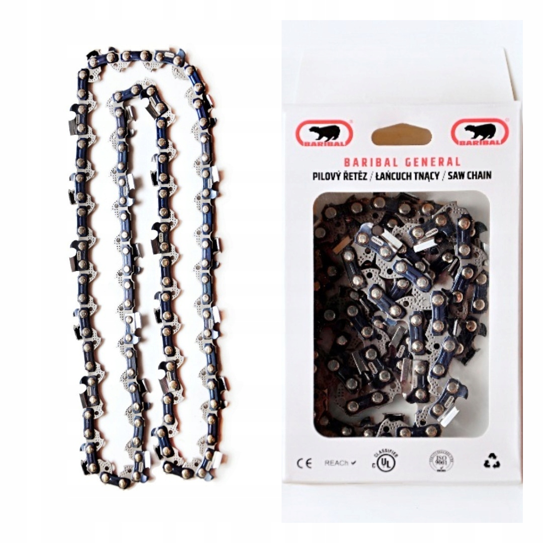 Baribal General pilový řetěz 3/8" 1,3mm - 52 článků kulatý